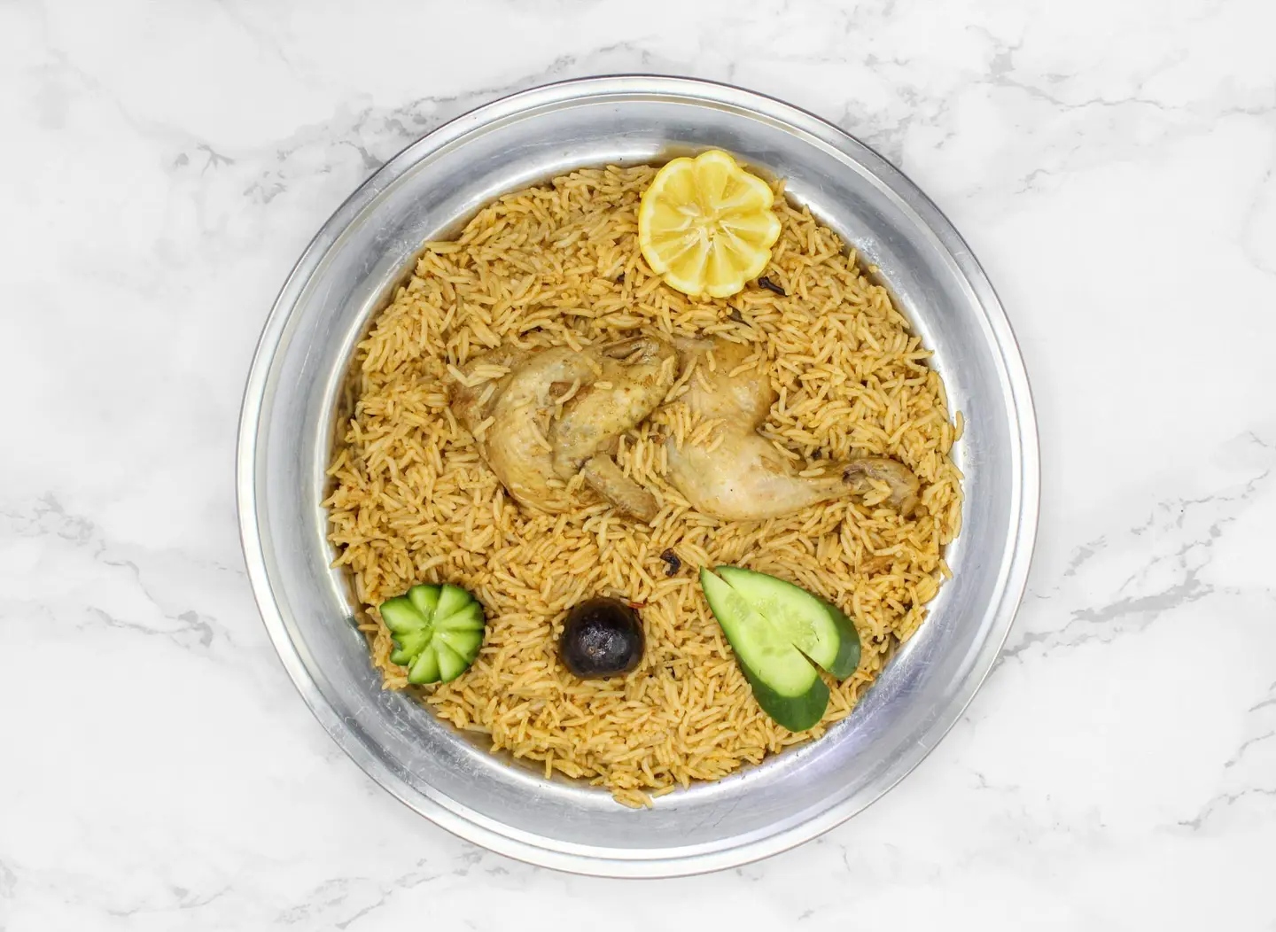 دجاج مضغوط - نص حبة دجاج