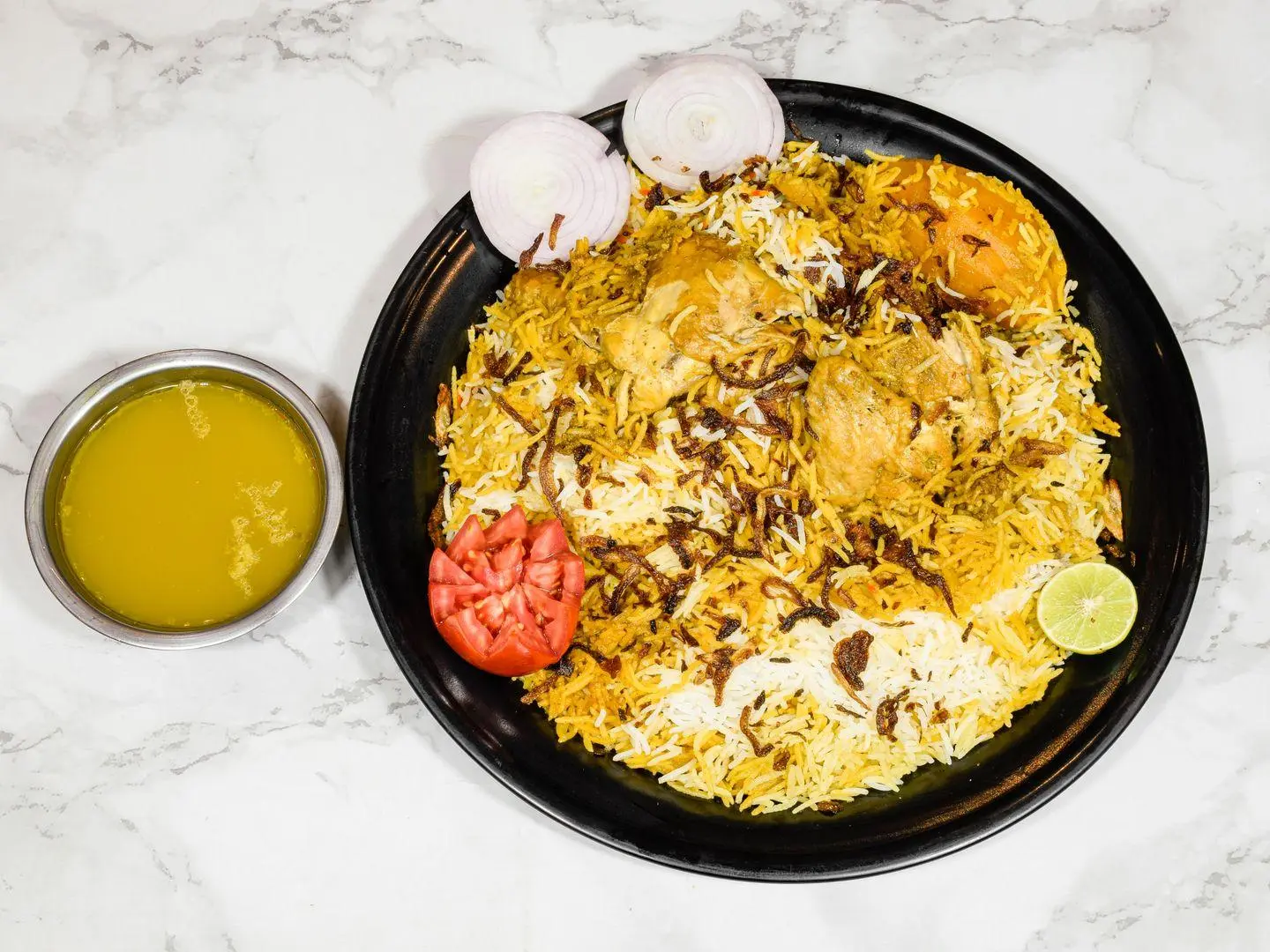 زربيان - نص حبة دجاج