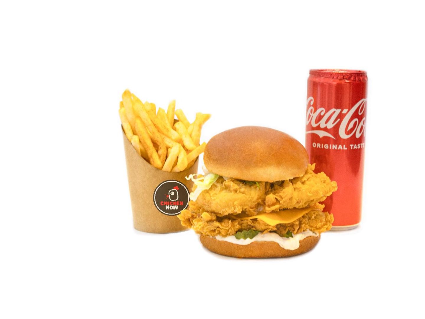 Double Chicken Combo Sandwich - Regular