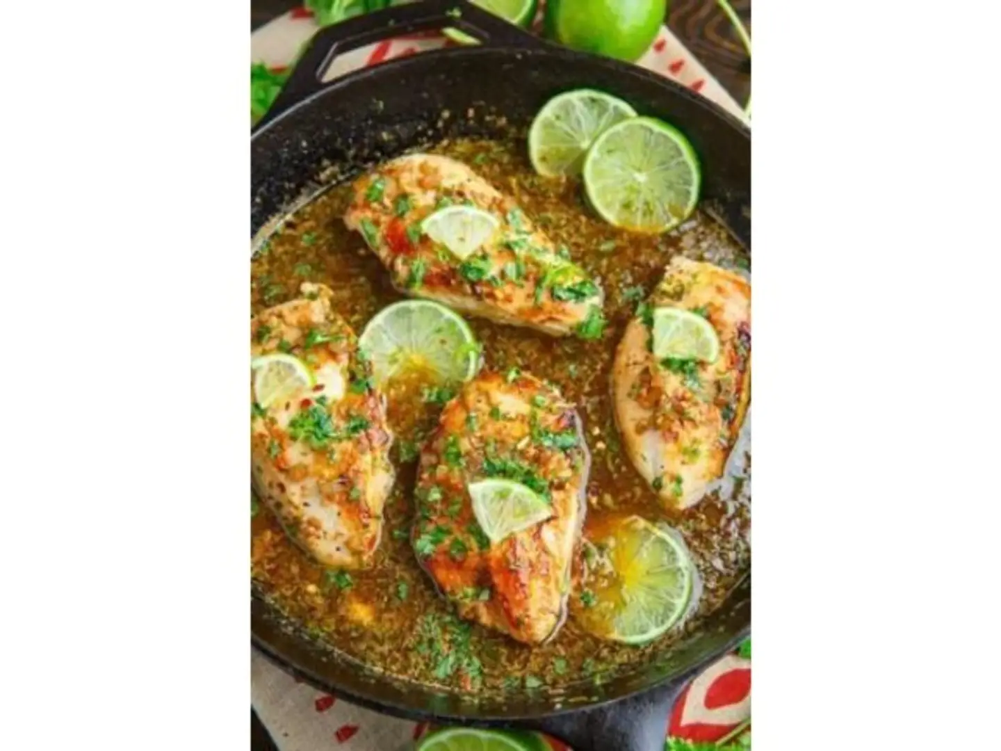 Lime Green Chilli Chicken - Half