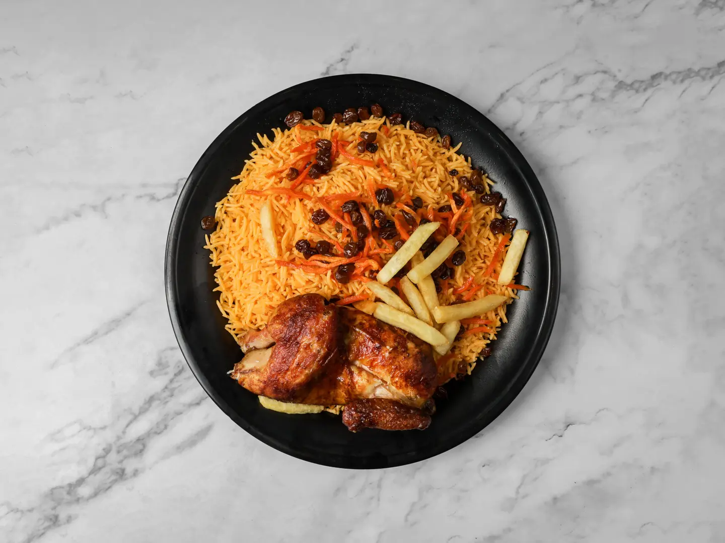 دجاج شواية مع رز - دجاج شواية مع رز-حبة
