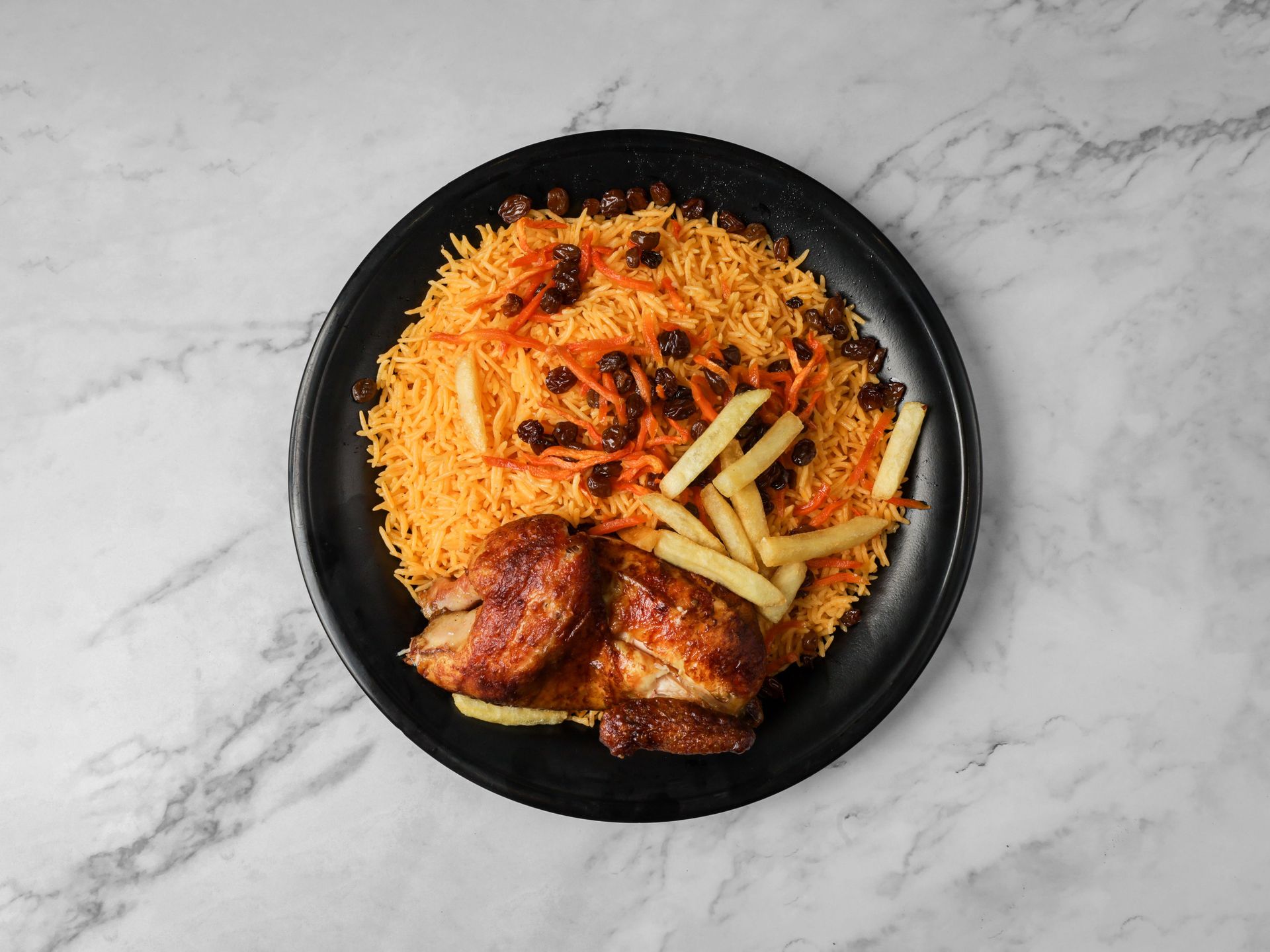 دجاج شواية مع رز - دجاج شواية مع رز-حبة