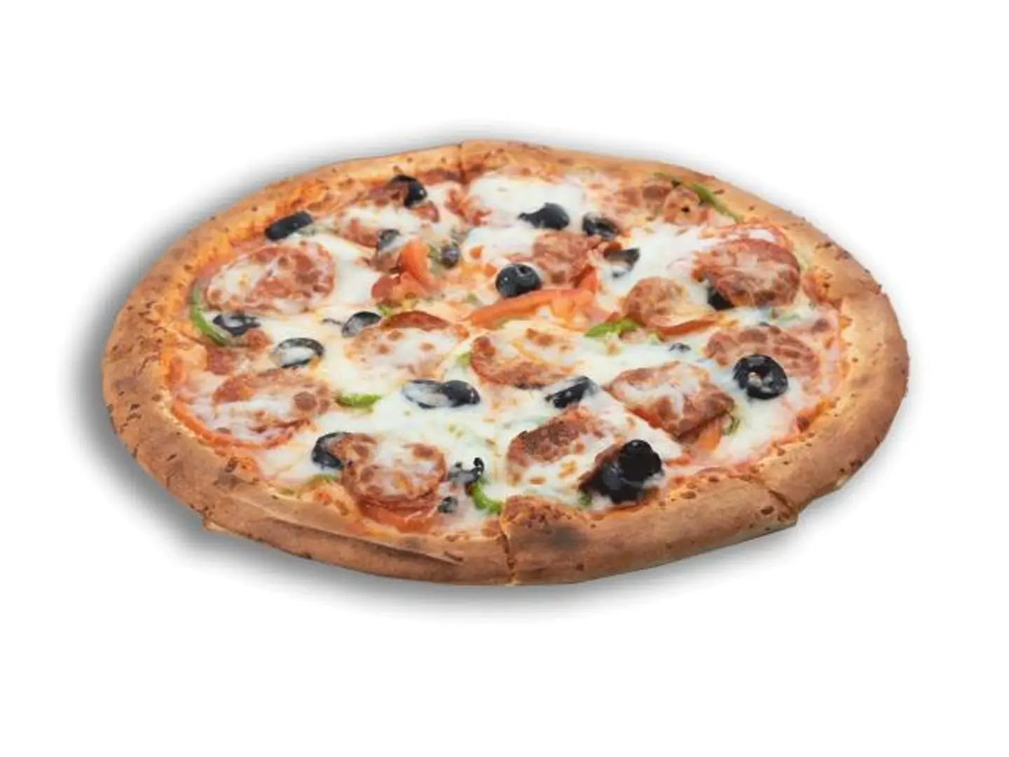 بيتزا بيروني مع خضار - صغير