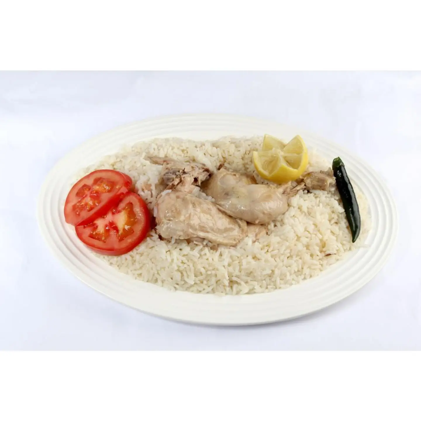 مضغوط دجاج أبيض بالأرز الامريكي - نص حبة دجاج