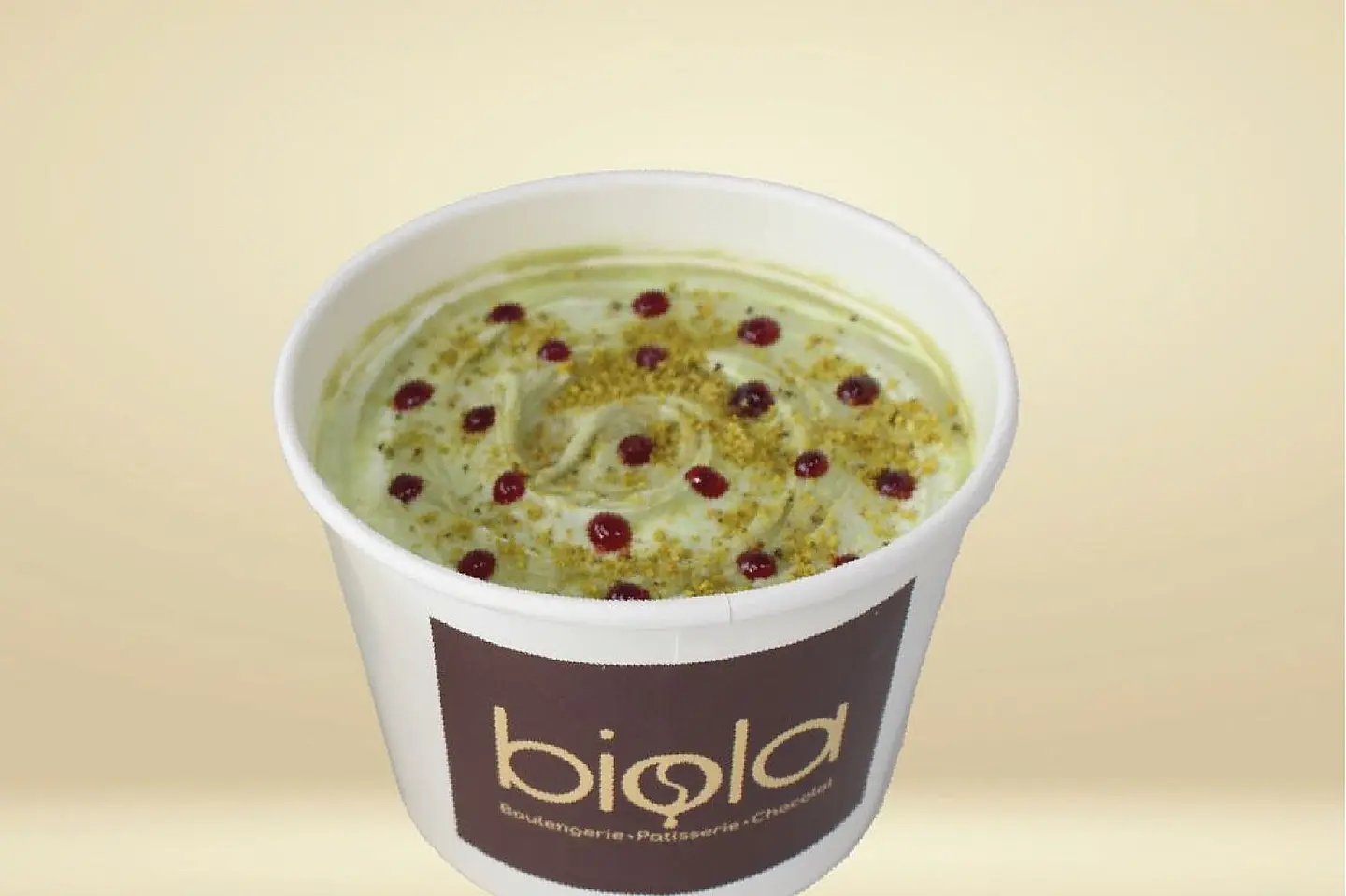 Pistachio Pomegranate Cake - Big