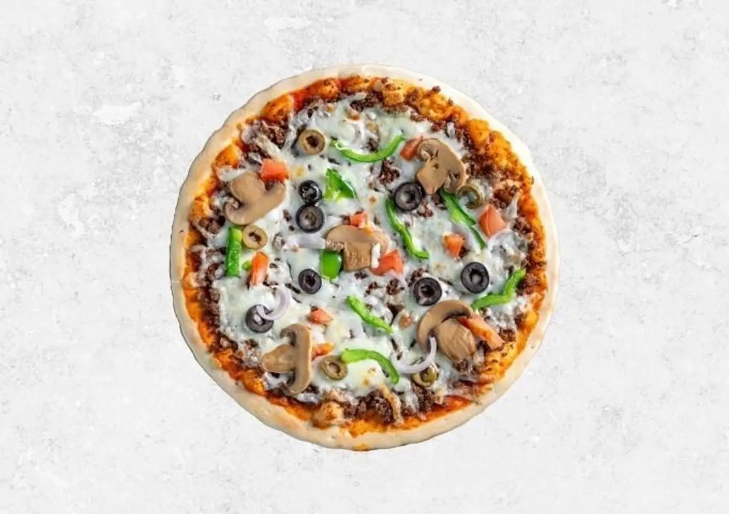 مشروم - عجين وسط