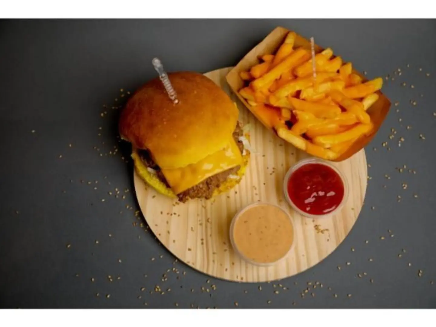 Cheese Melt Burger - Sandwich