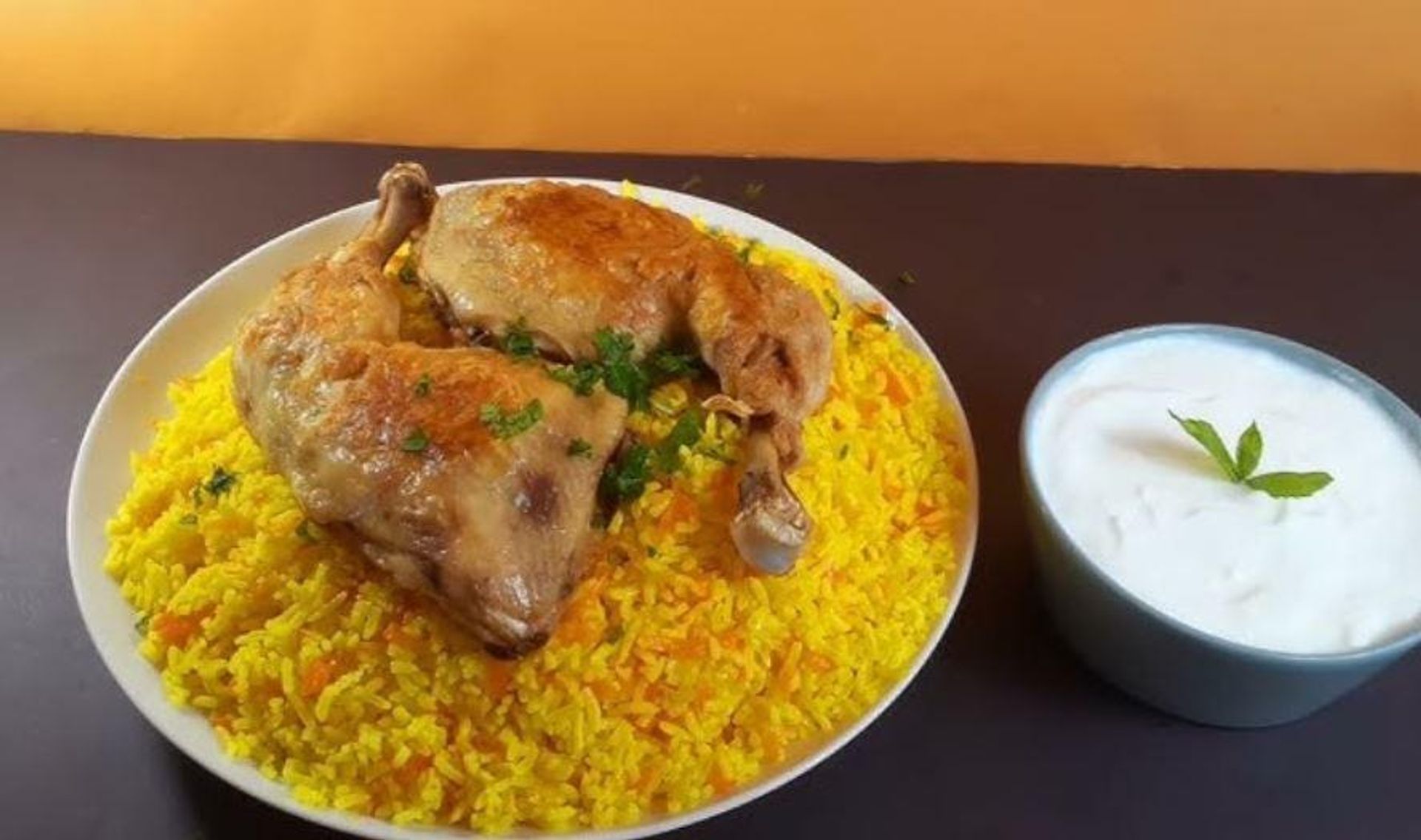 دجاج مقلي مع رز - دجاج مقلي مع رز-حبة