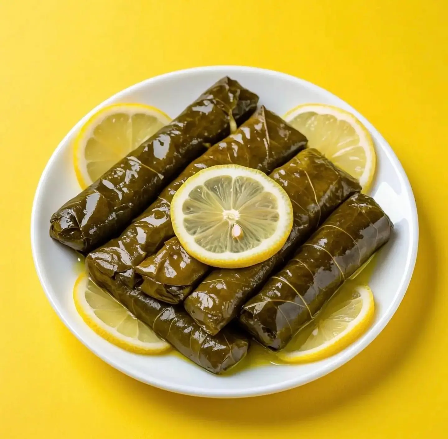 Lemon Stuffed Grape Leaves - Small Size 10 Tablets
