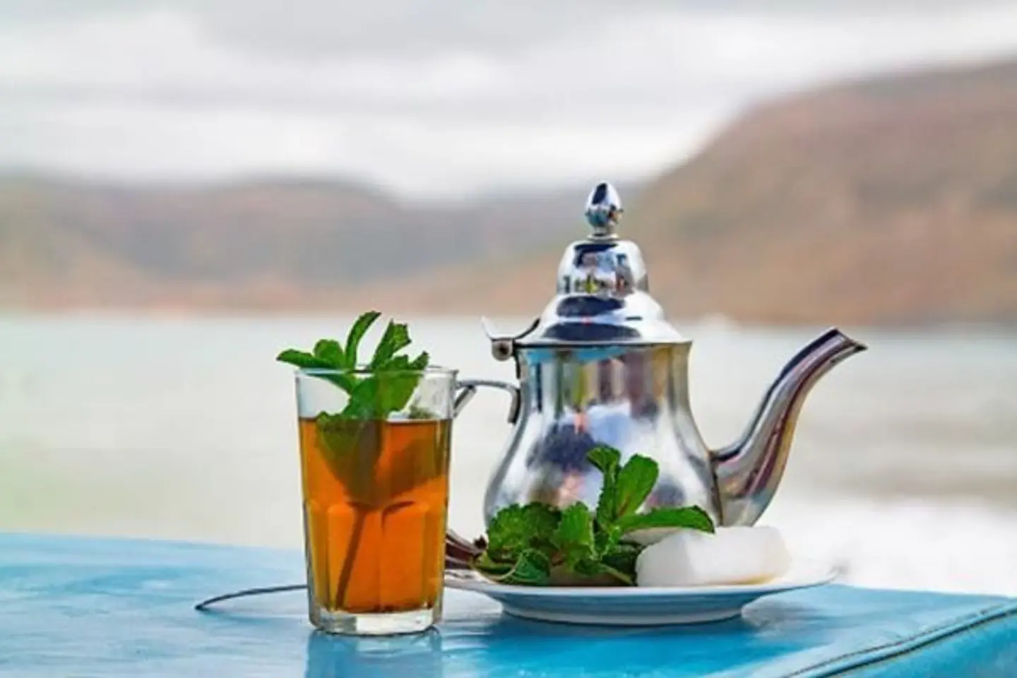 شاي مغربي - كوب ورق
