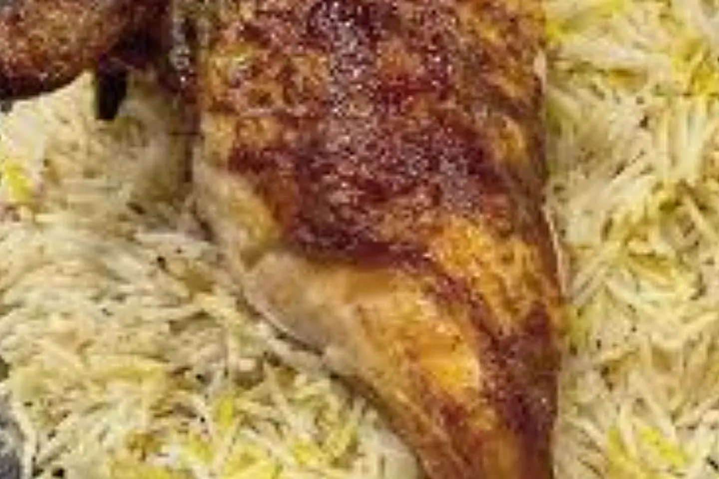 A Quarter Of A Kabsa - Biryani Rice