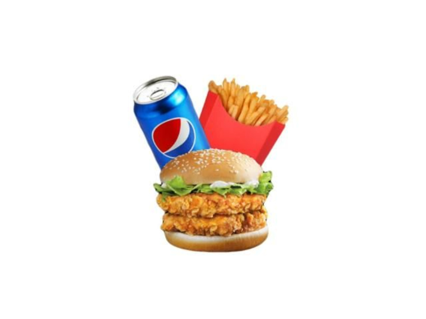 Chicken Burger Meal - Small