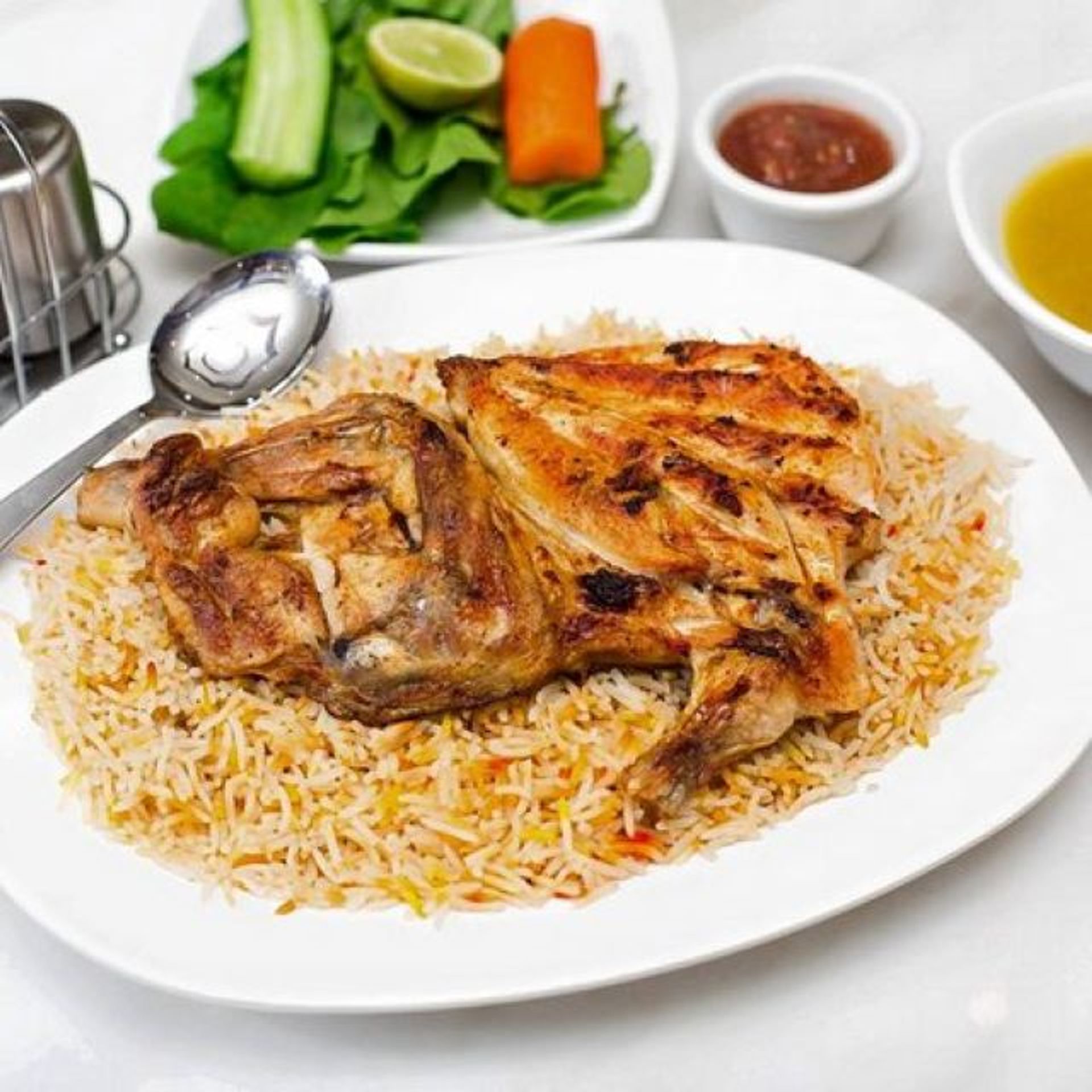 دجاج مظبي - نصف