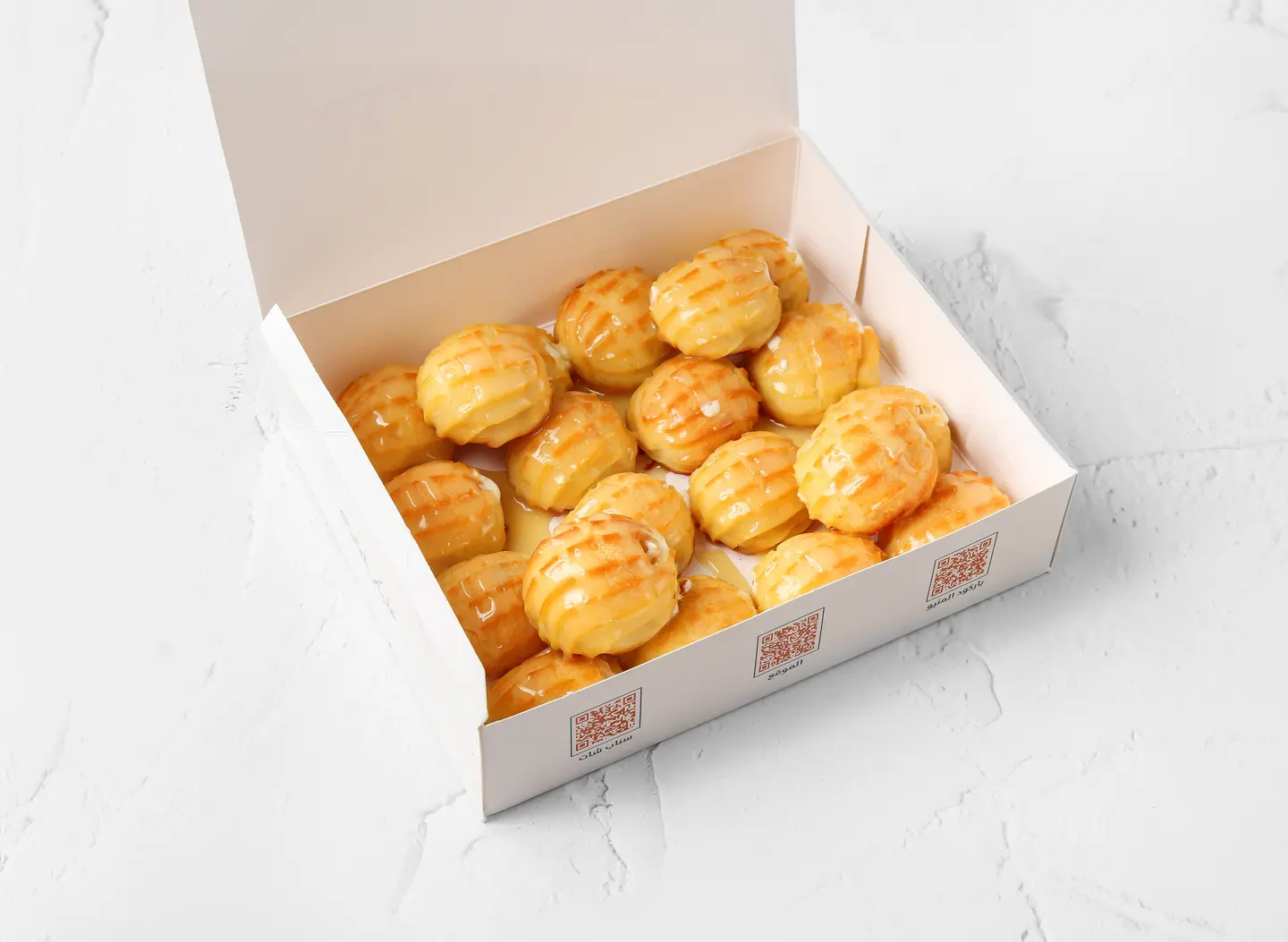 بلح مشوي محشو بالقشطه نستله - صغير 20 حبة