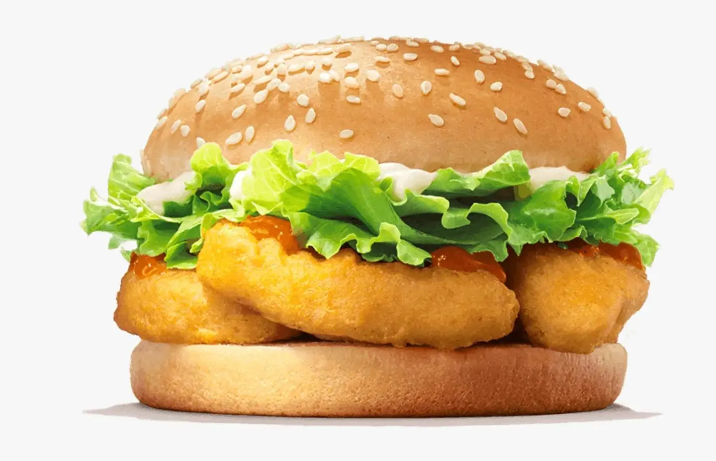 Nugget Burger - No Cheese