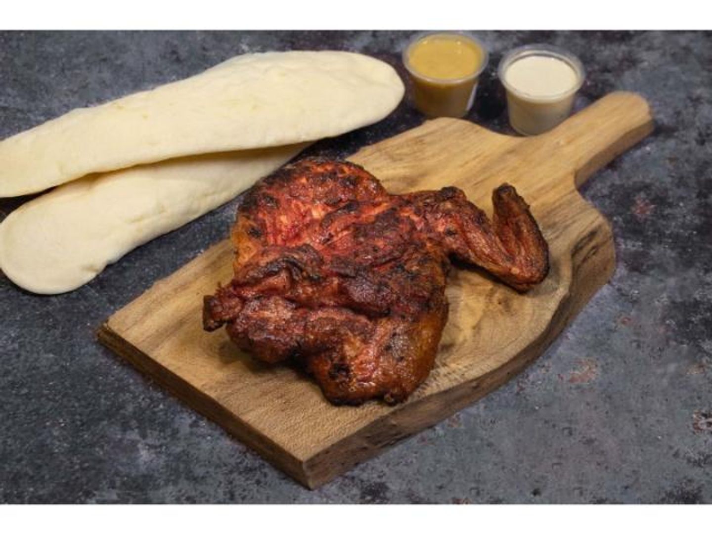 دجاج مظبي سادة - نص حبة دجاج