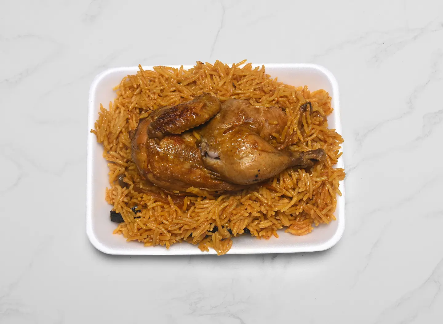دجاج مظغوط - ربع دجاجة