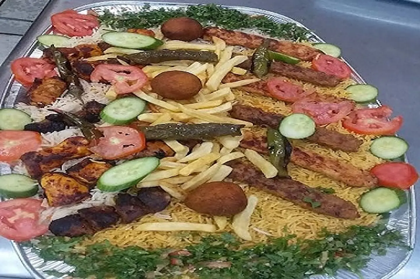 مشكل مشويات فخر دمشق ملكي عائلي - مشكل مشويات فخر دمشق ملكي عائلي ستة عشر سيخ