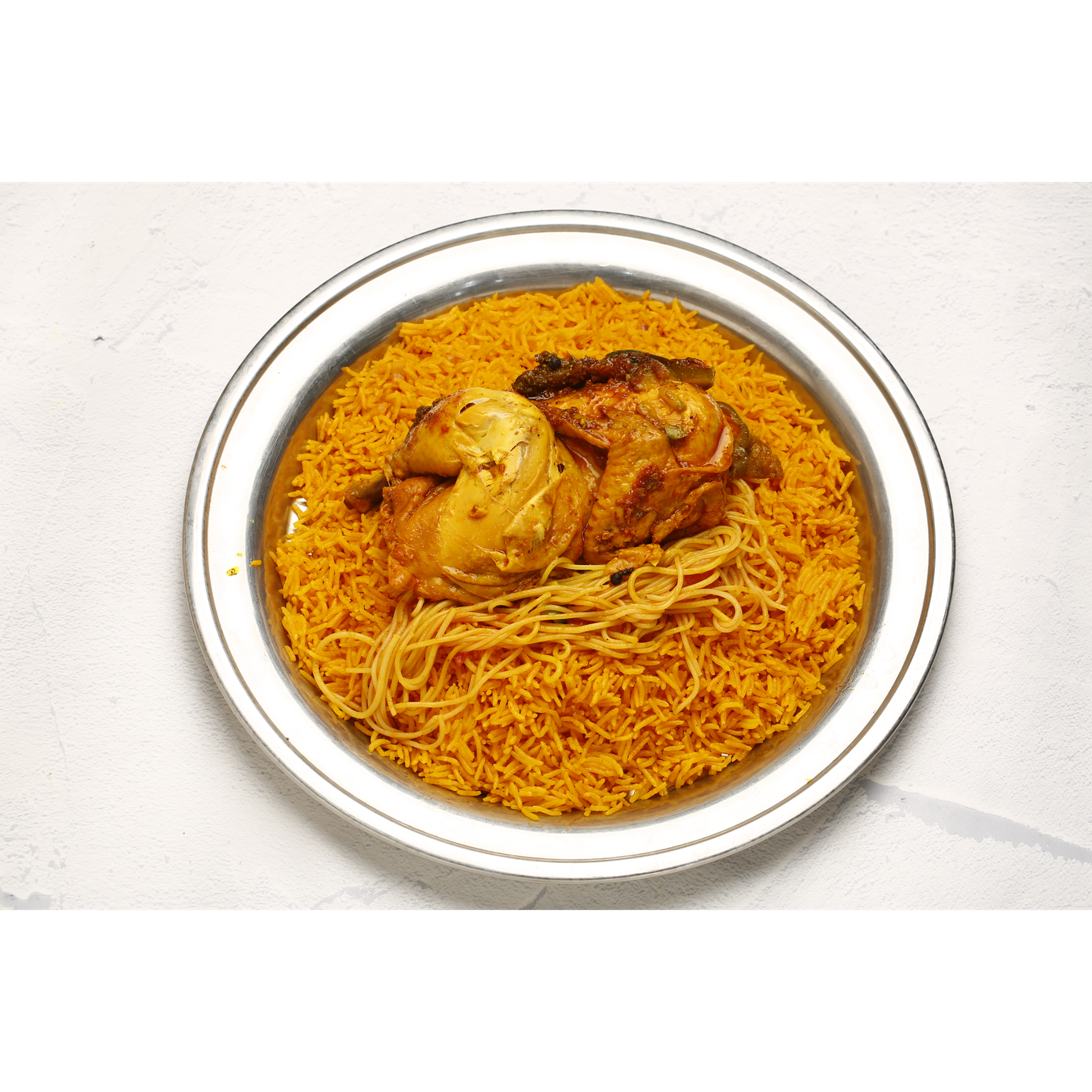 دجاج عدني رز احمر - ربع دجاج