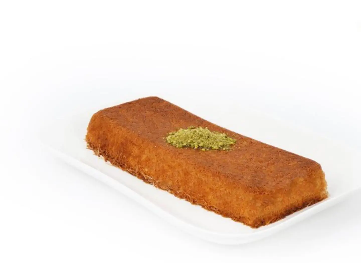 Rectangular Kunafah With Cream - Small