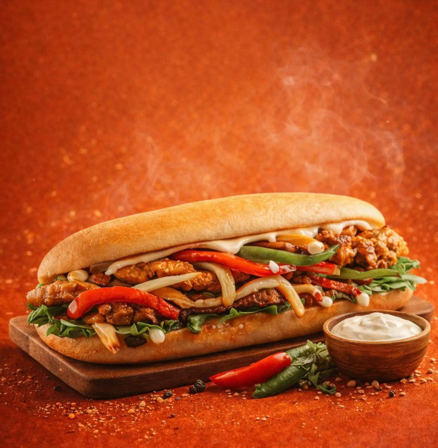 Chicken Fajita Sandwich - Small