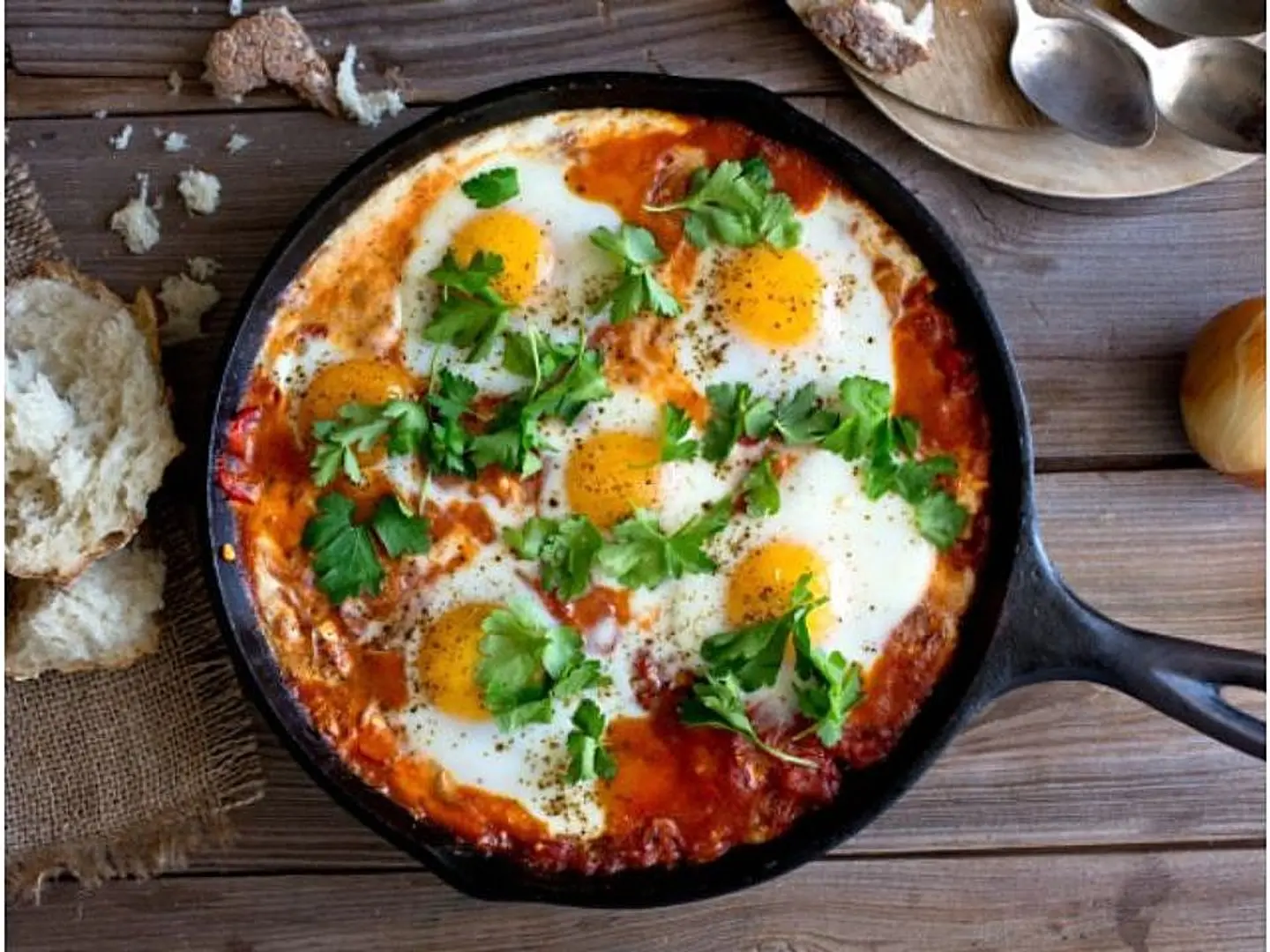 A Plate Of Foul With Eggs - Small