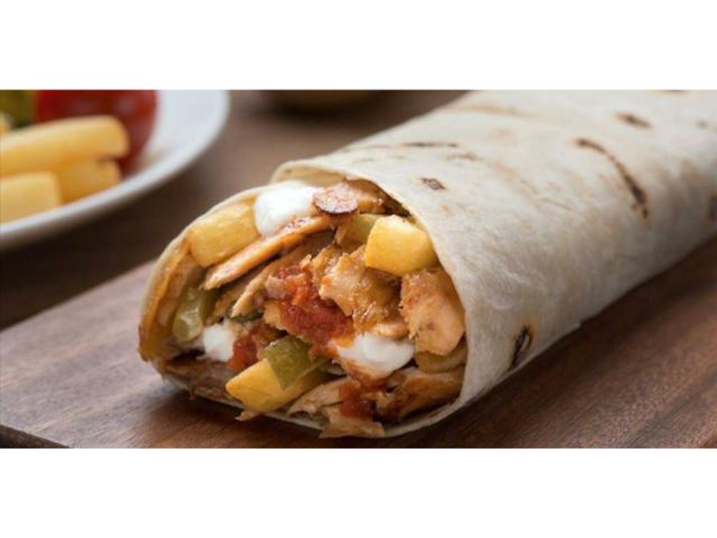Shawarma Fries Plate - Without Cheese