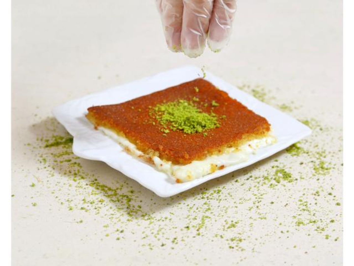 Soft Kunafah With Cheese - Piece