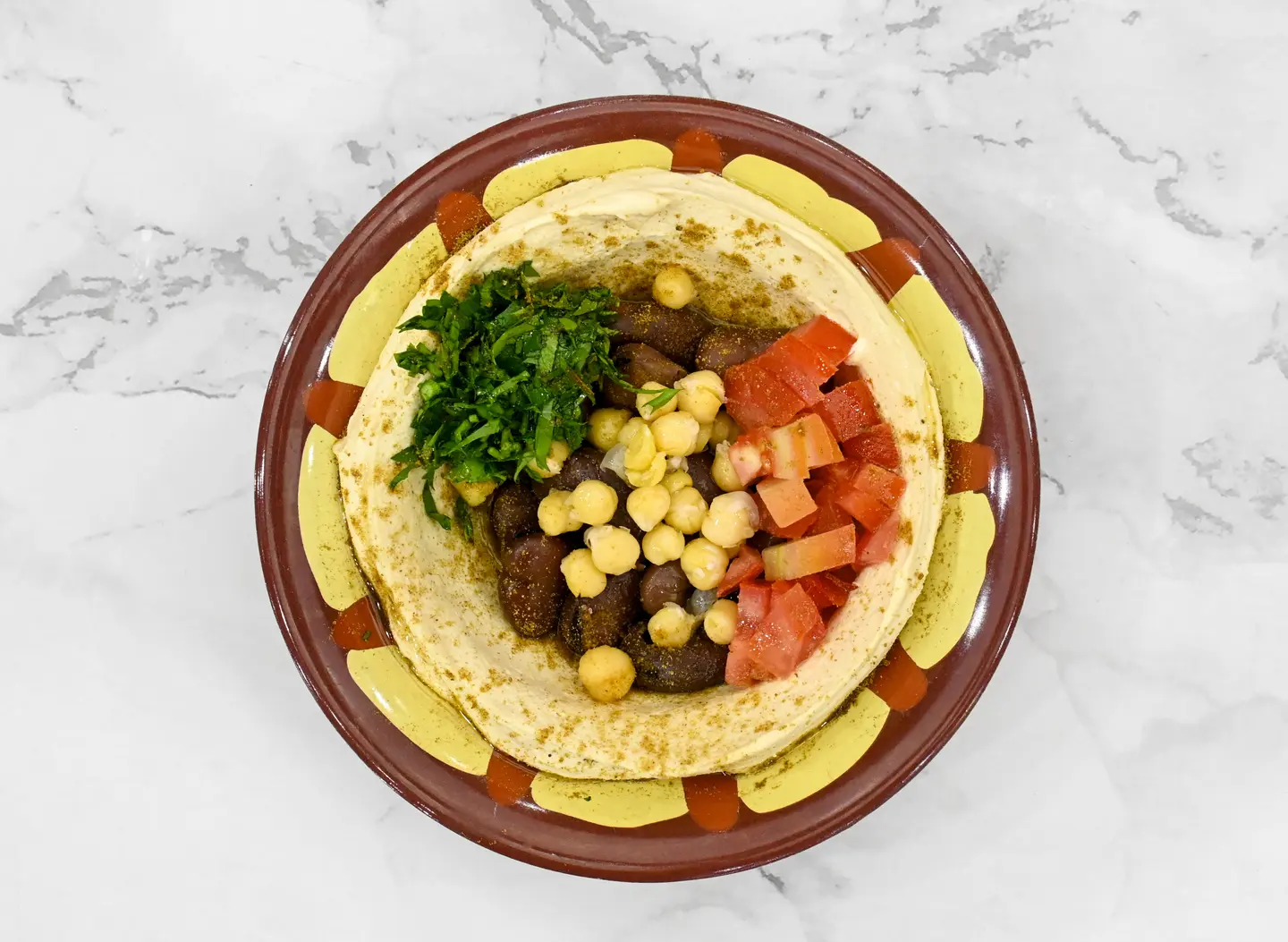 قدسية حمص مع الفول - صغير