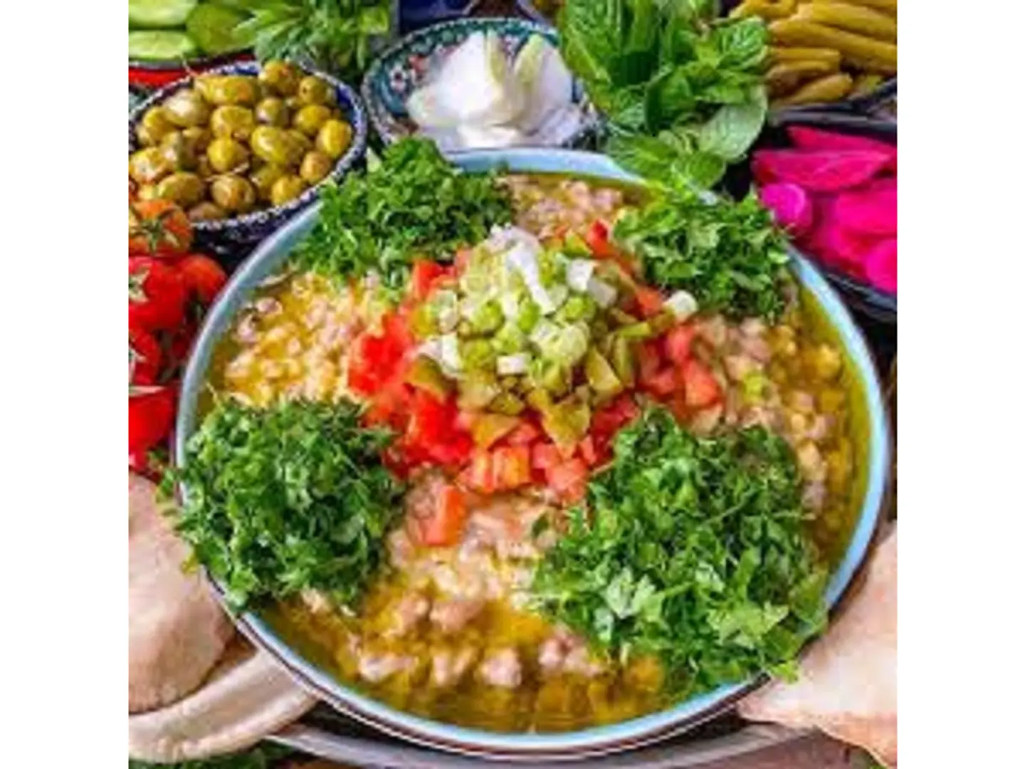 Al Rukn Al Shami Plate - Small