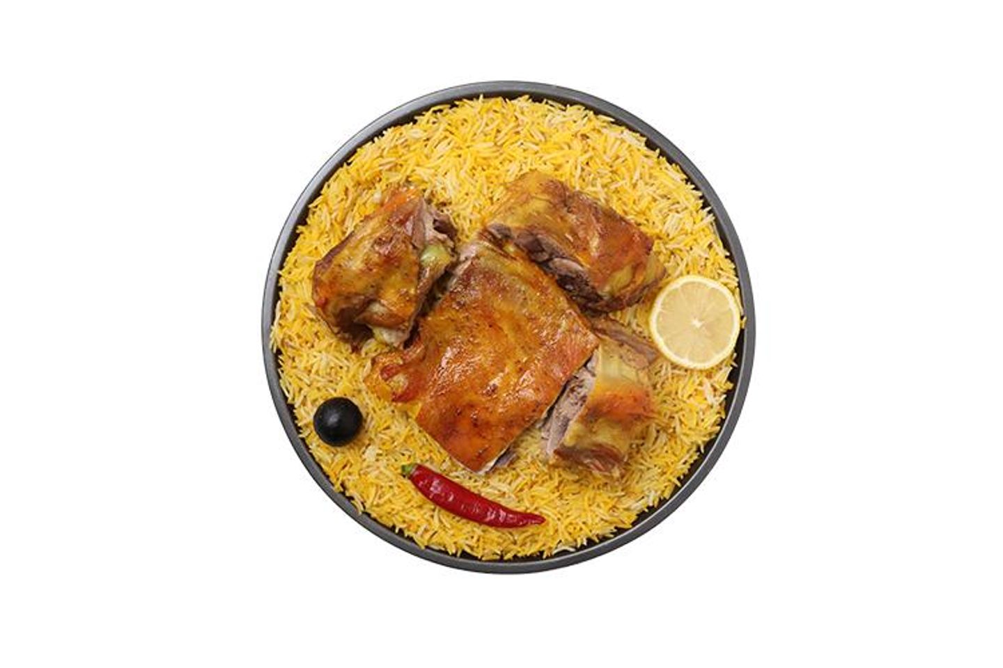 كبسة لحم - نفر