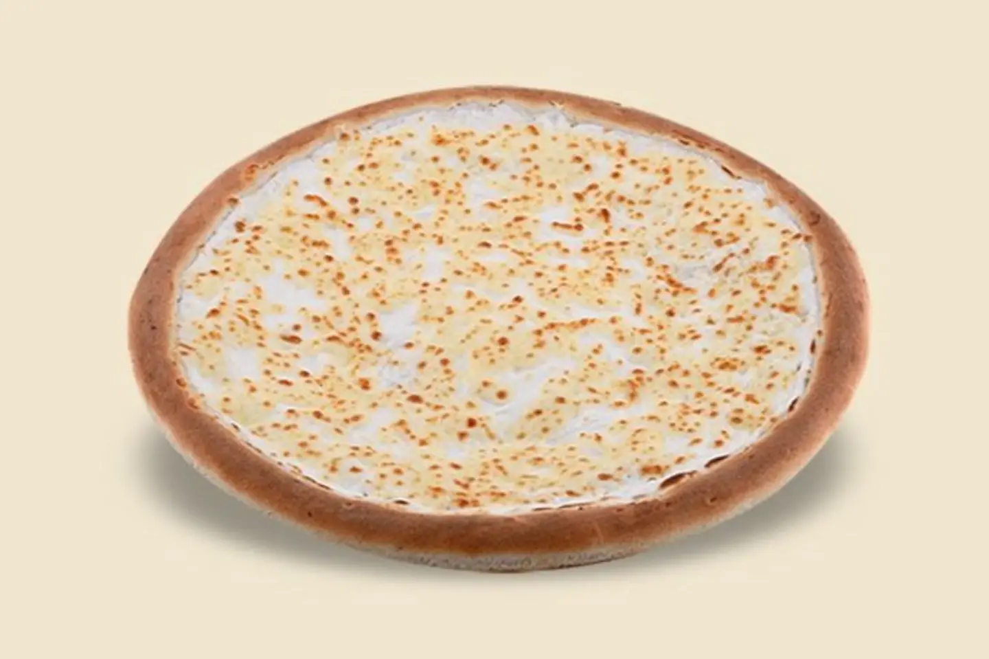 بيتزا جبن سائل - بيتزا جبنة ولبنة وزعتر-وسط