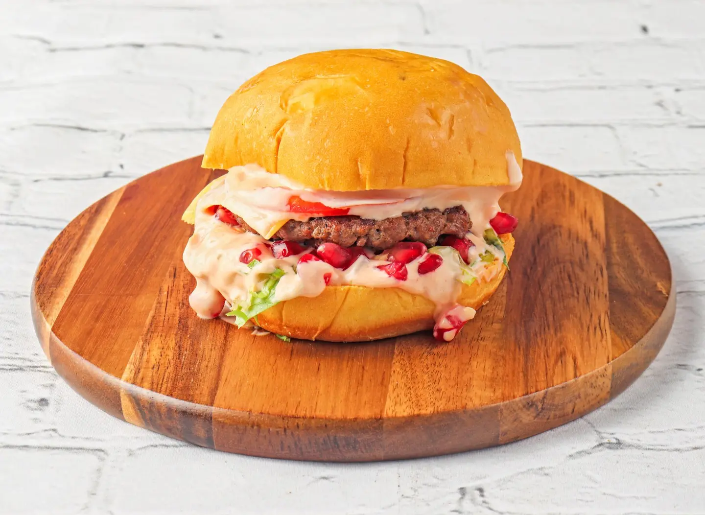 Mash Pomegranate Burger - Single