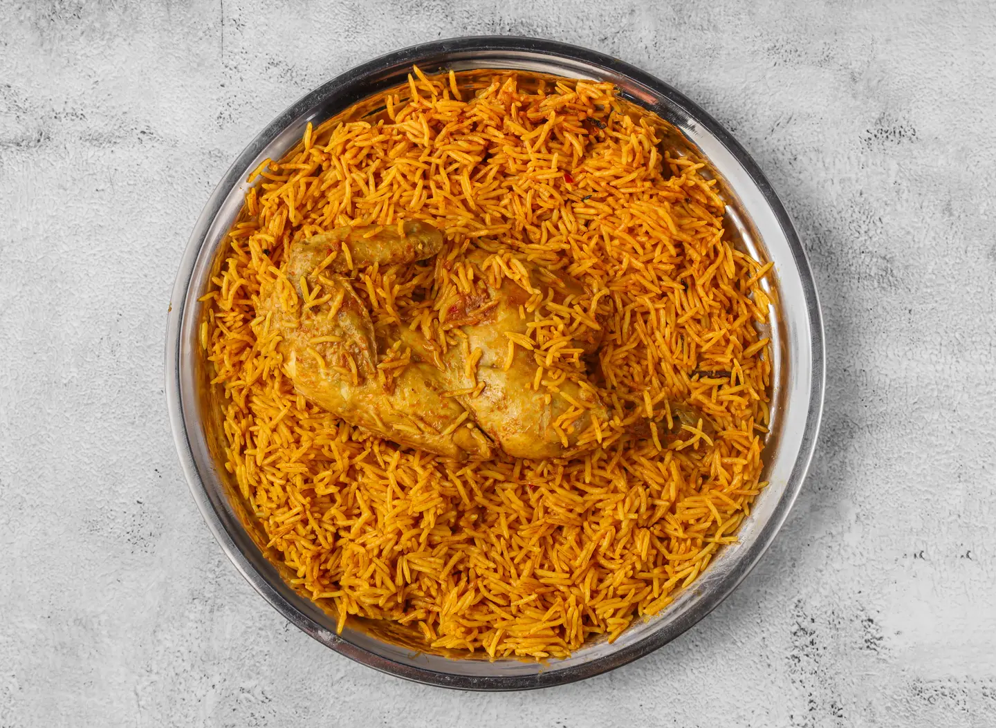 دجاج مضغوط - نص حبة دجاج