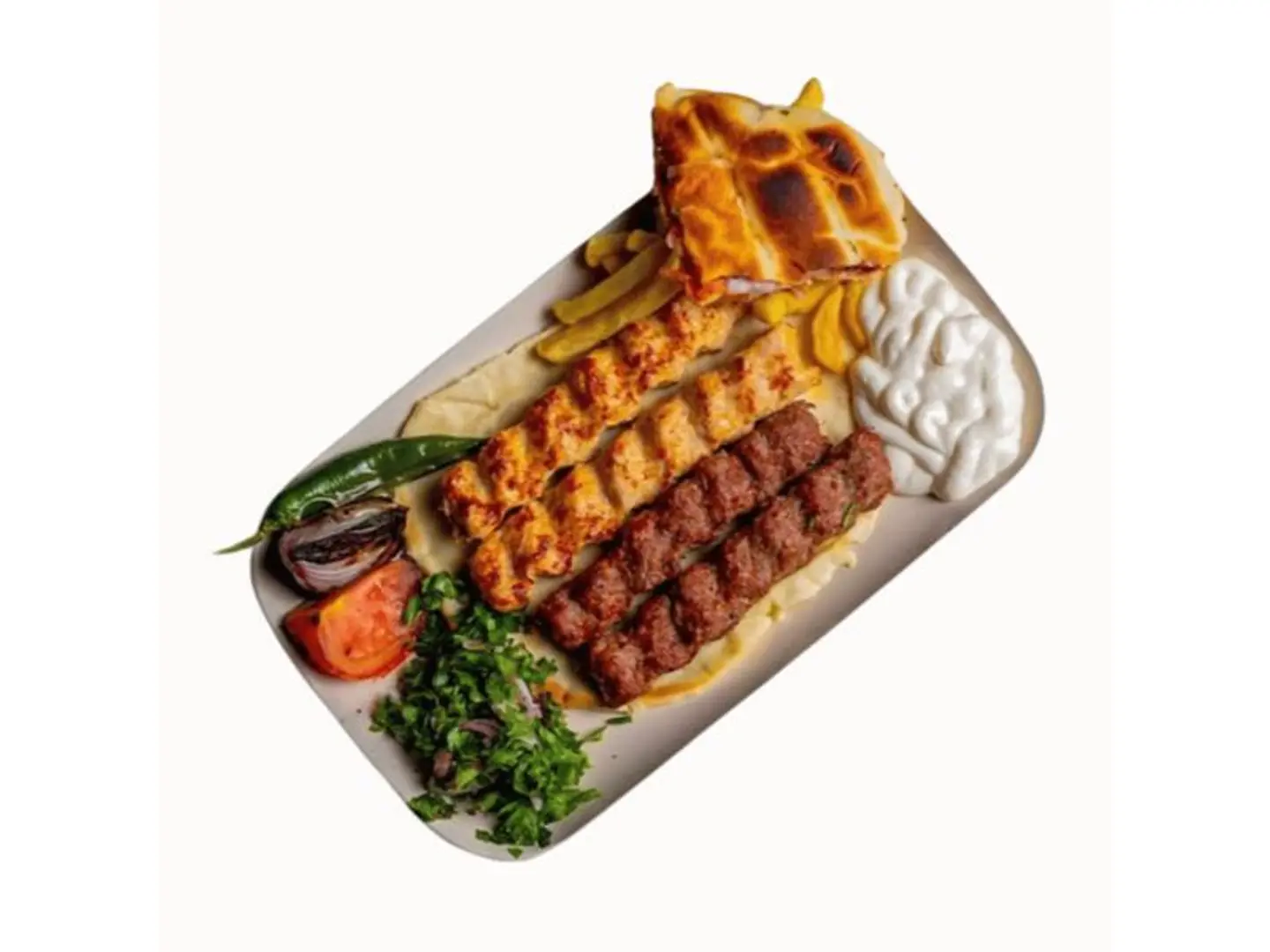 صحن مشكل كباب - 250 جرام