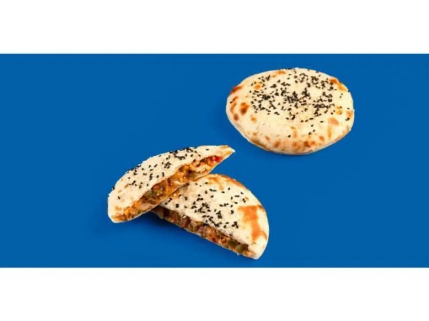 شكشوكة ساندوتش مدور - بدون جبن