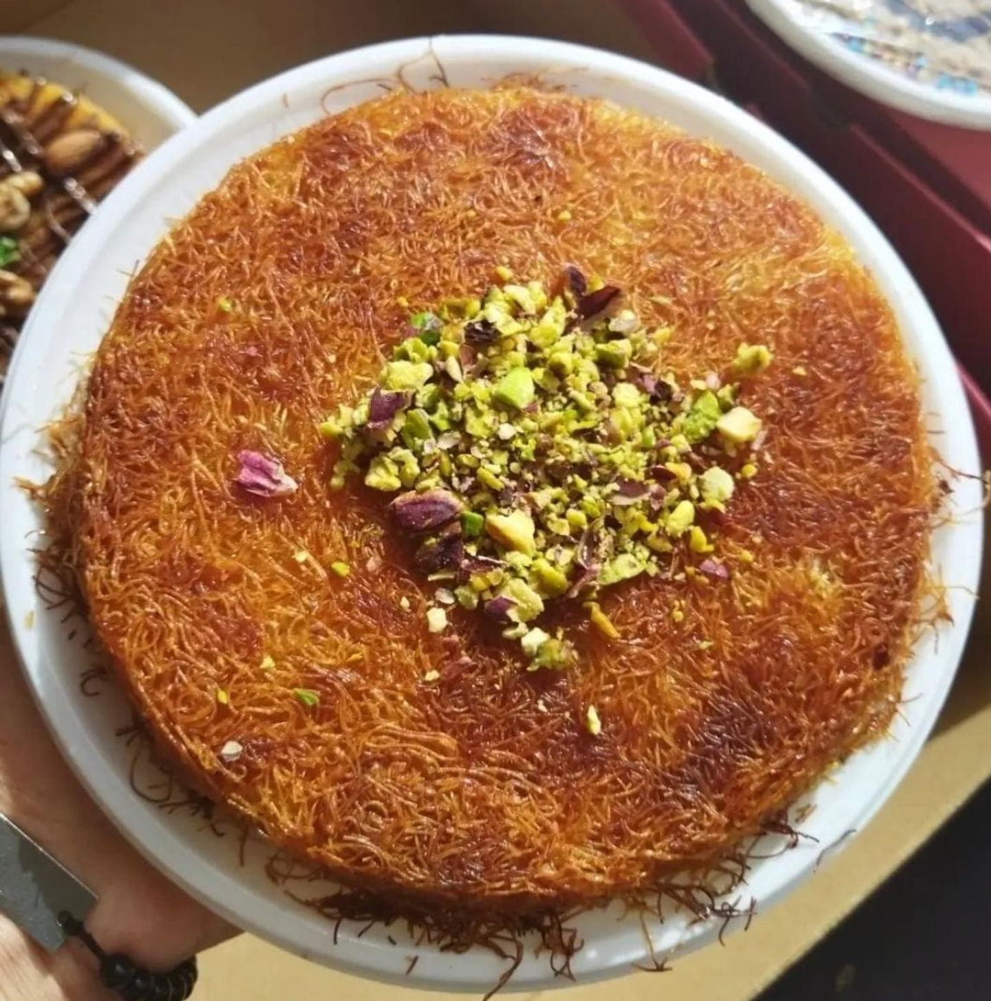 كنافة بالقشطة - صغير