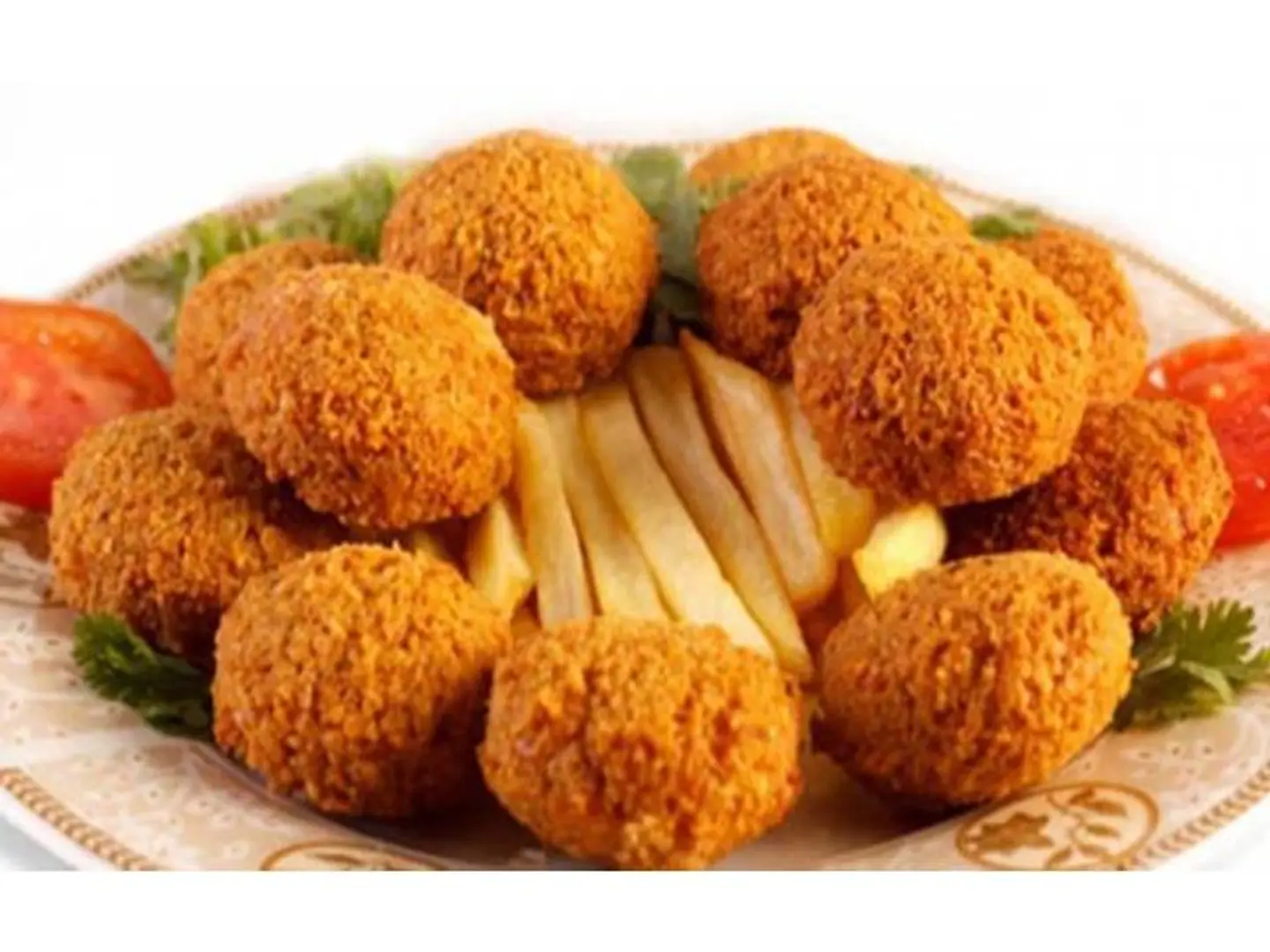 Arabic Falafel Plate With Fries - Small