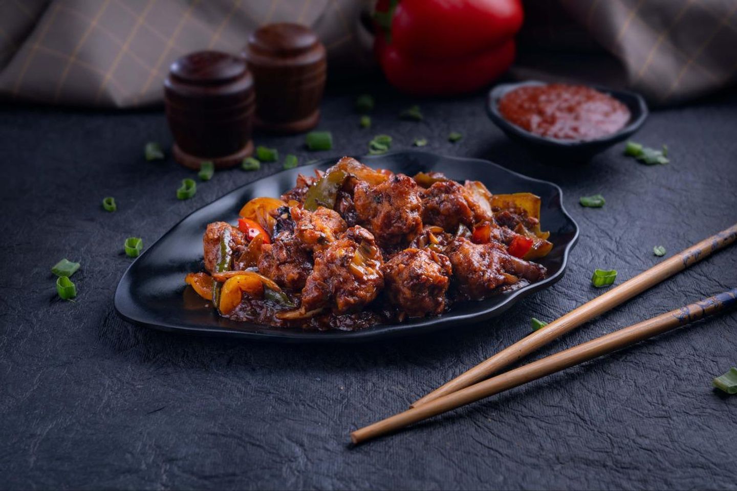 Black Pepper Chicken - Medium