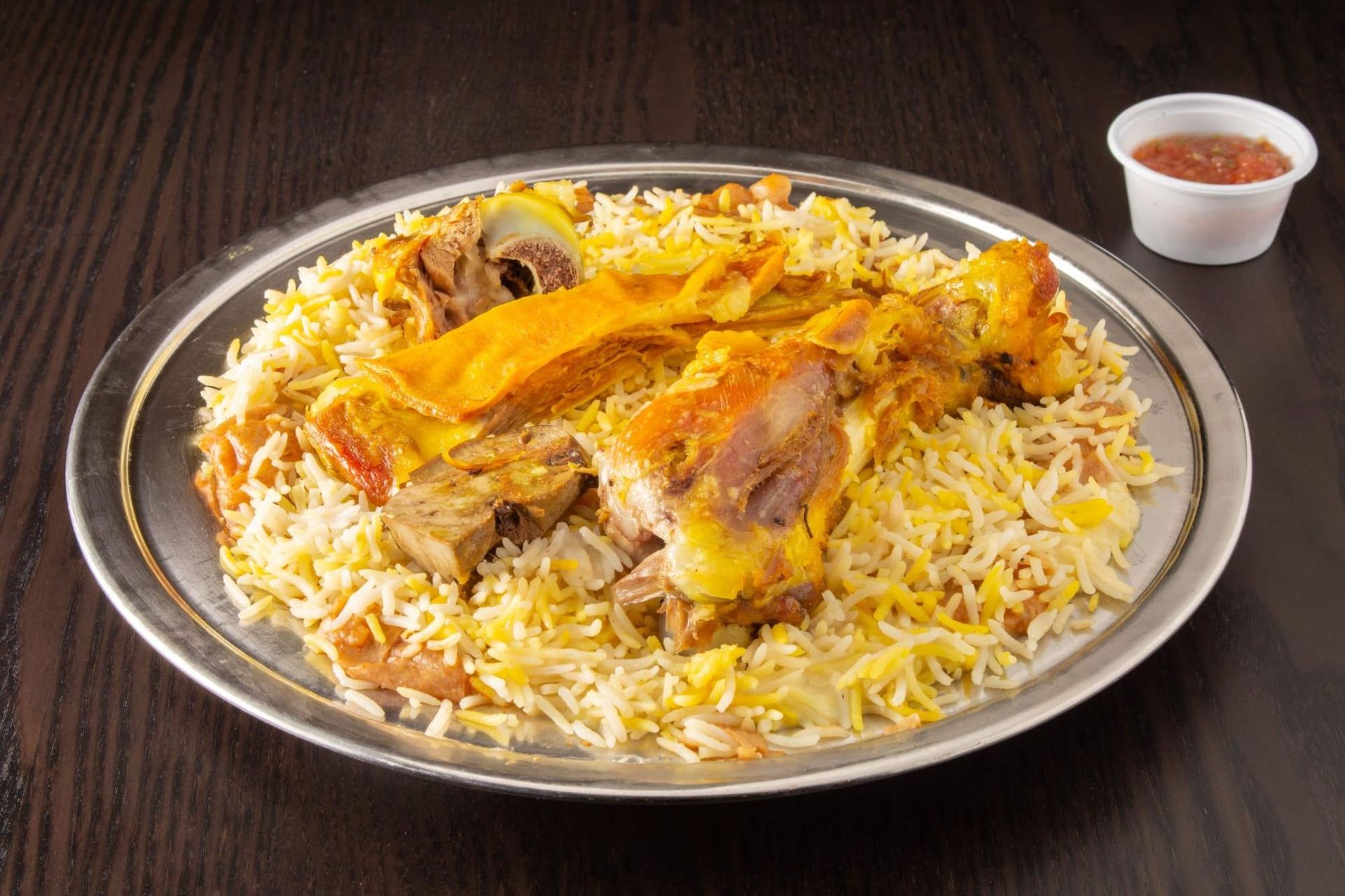 ربع ذبيحه حنيذ - رز بشاور ابيض