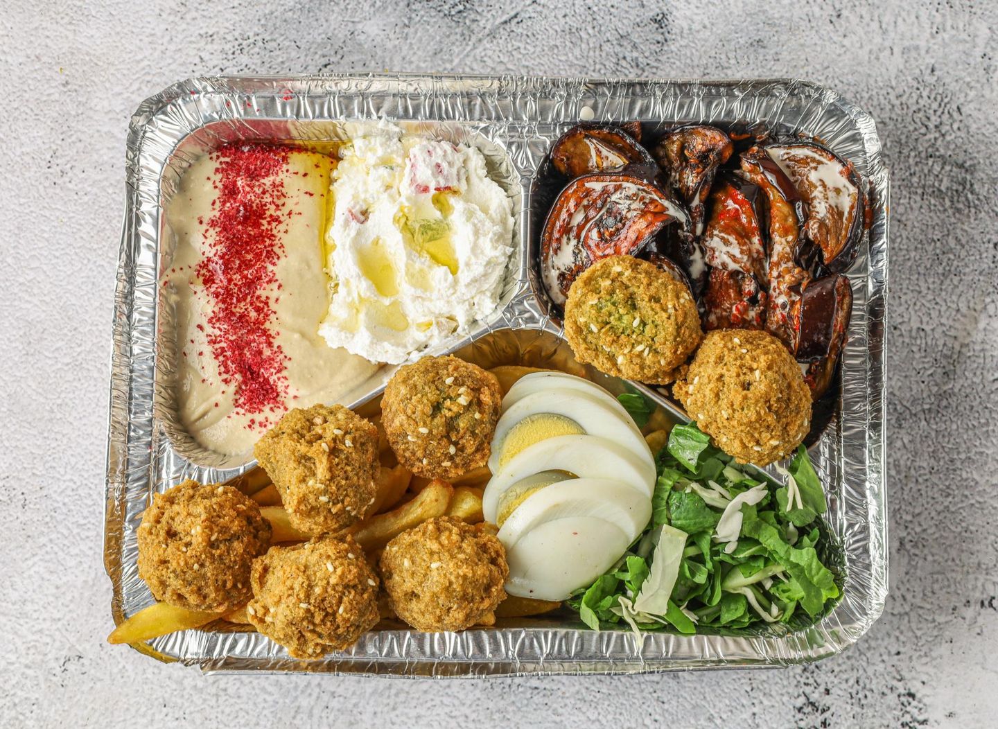صحن مشكل - صغير