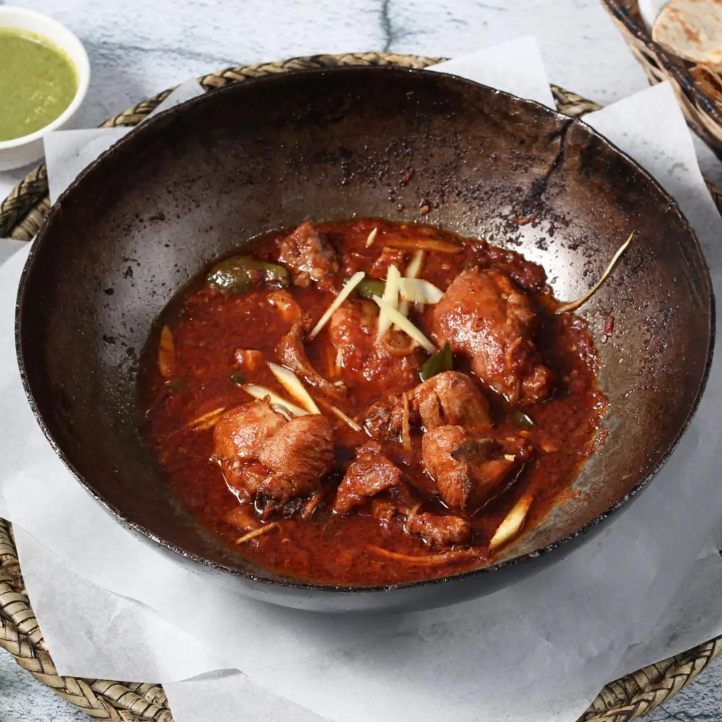 لحم شنواري كراهي - نصف