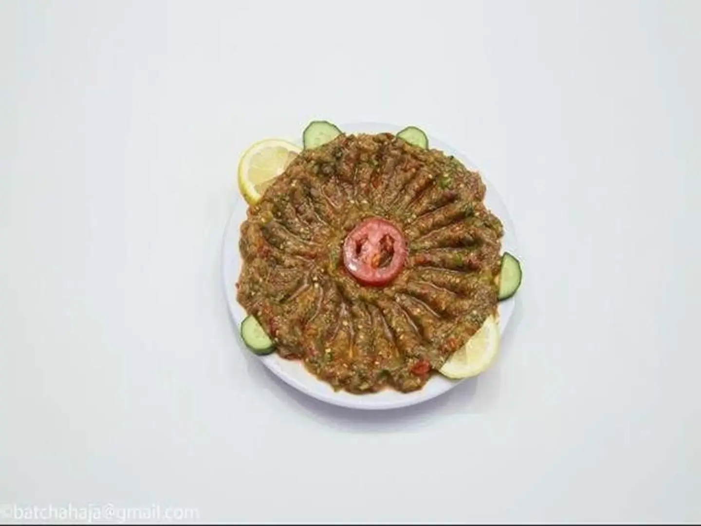 صحن بابا غنوج - صغير