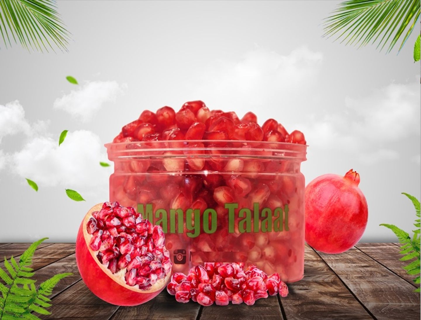 Pomegranate Plate - Small