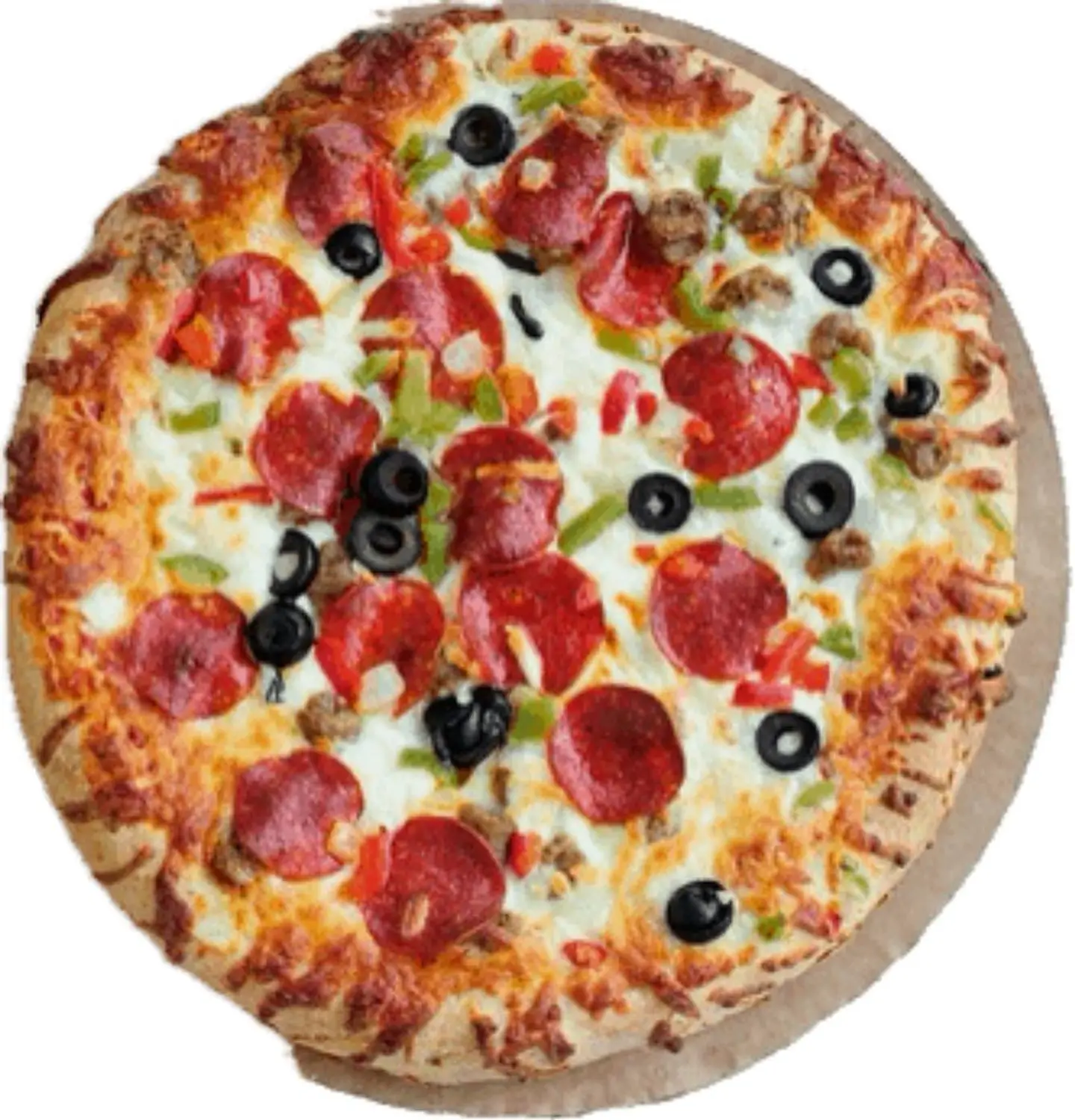 Pepperoni With Vegetables - Small