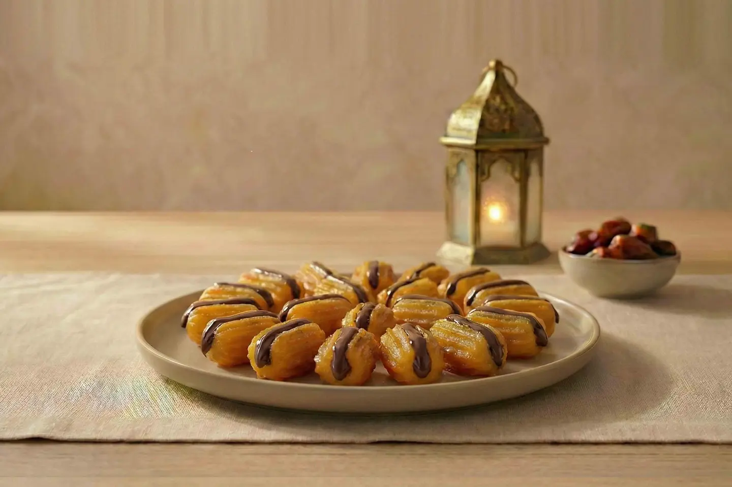 Chocolate Balah Alsham - Half Kilo