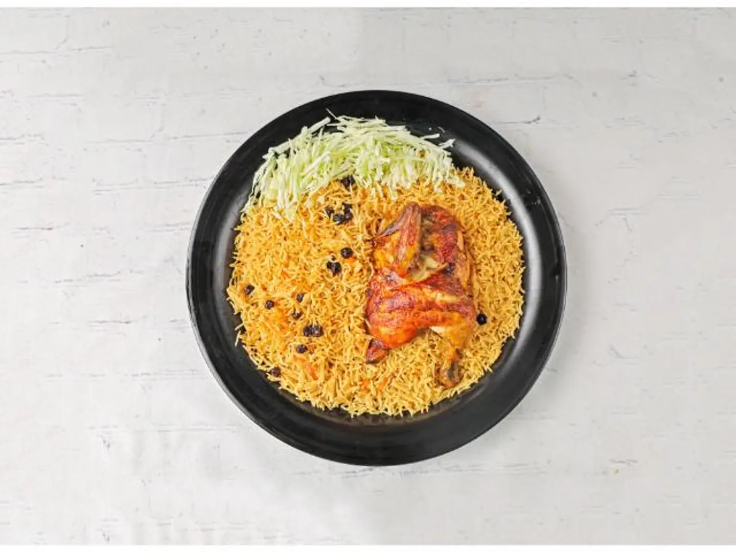 Rotisserie Chicken With Rice - Half A Chicken