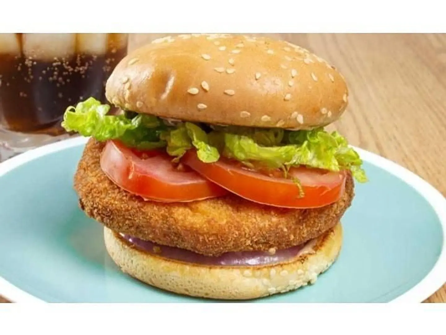Cheese Chicken Burger Nuggets - Sandwich