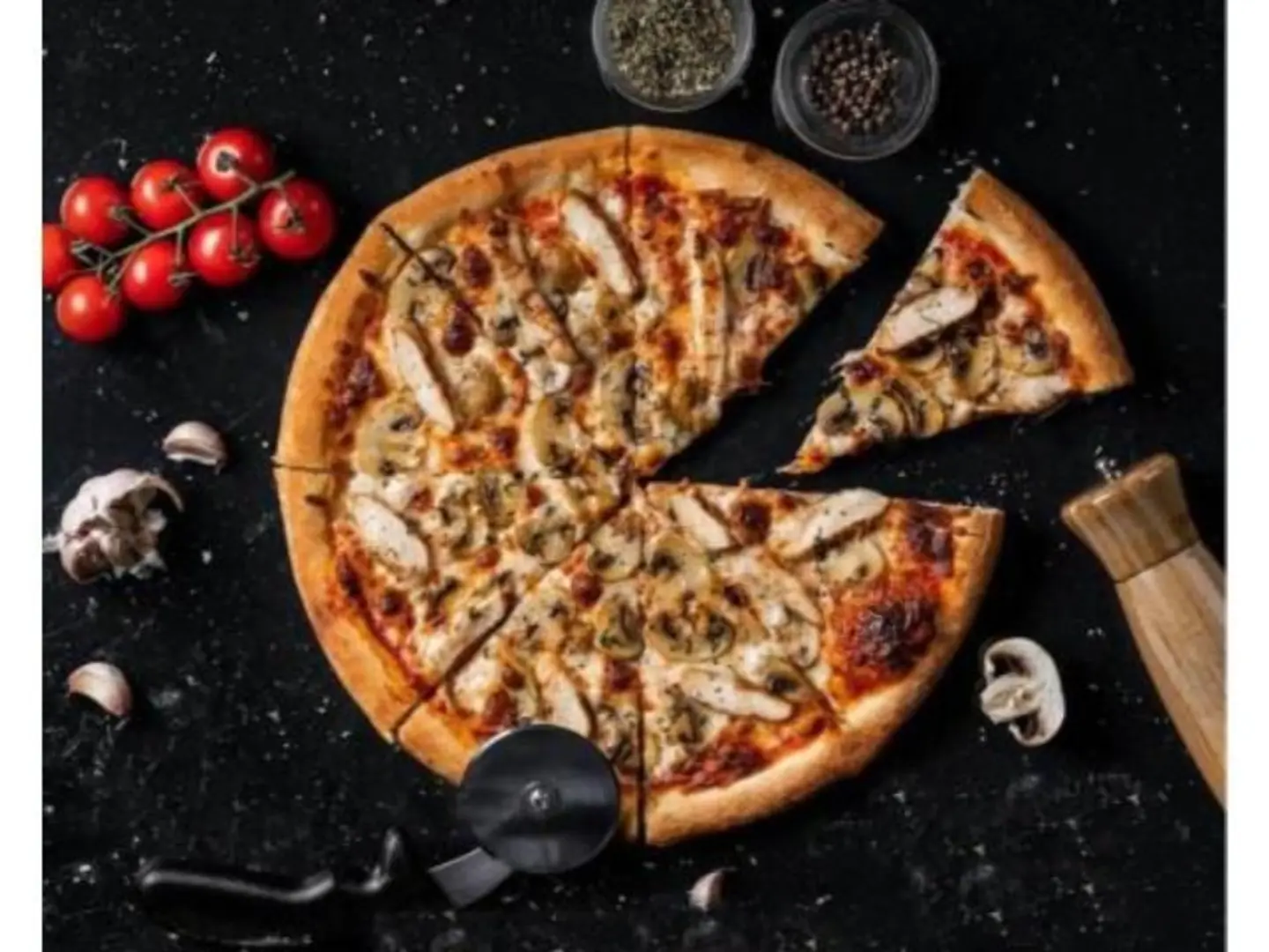 Beef Hot Dog Pizza - Small