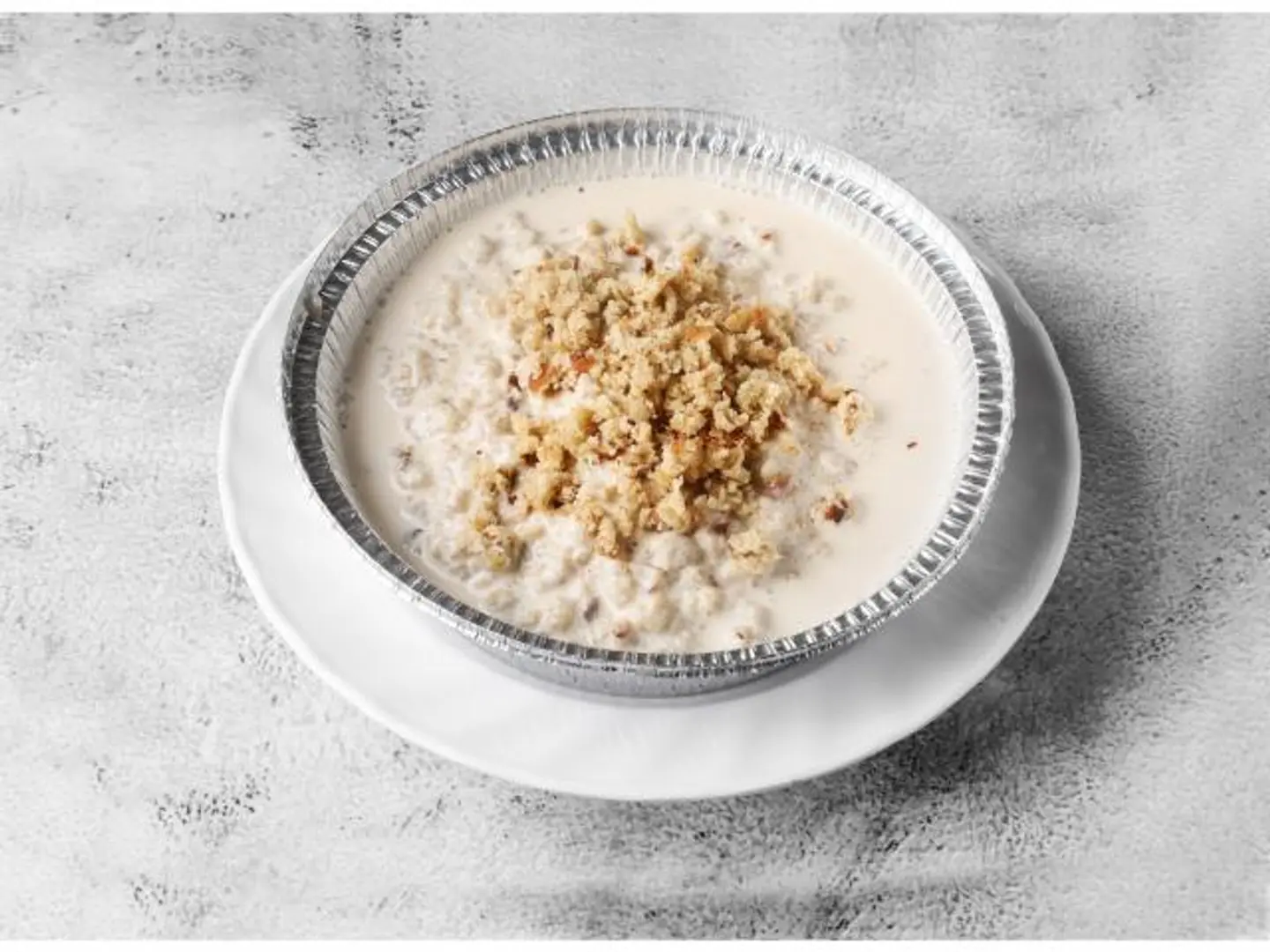 معصوب قشطة وحليب - فطيرة أبيض سادة